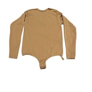 SKIMS Nude/Tan Long Sleeve Bodysuit size Large / X-Large